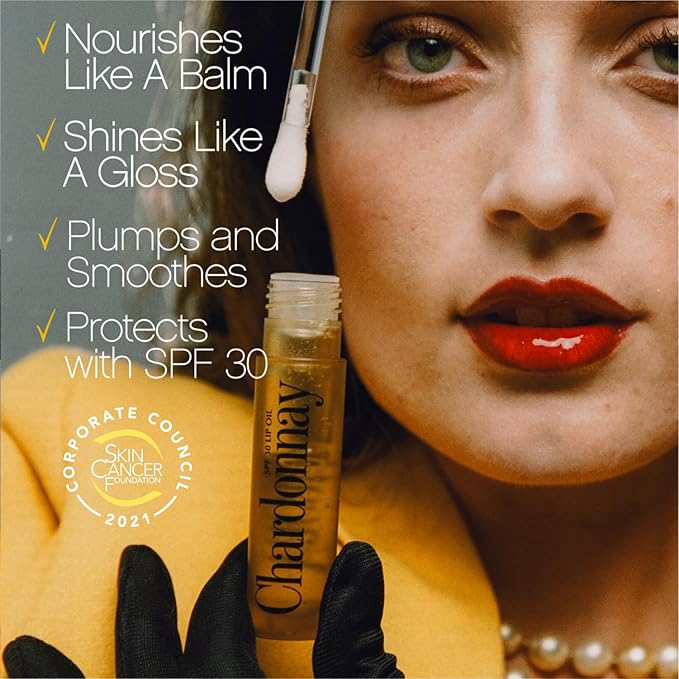 VACATION Chardonnay Lip Oil SPF 30, Sunscreen - Image 4