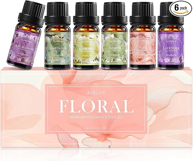 Auelife Floral Essential Oils Set by Auelife