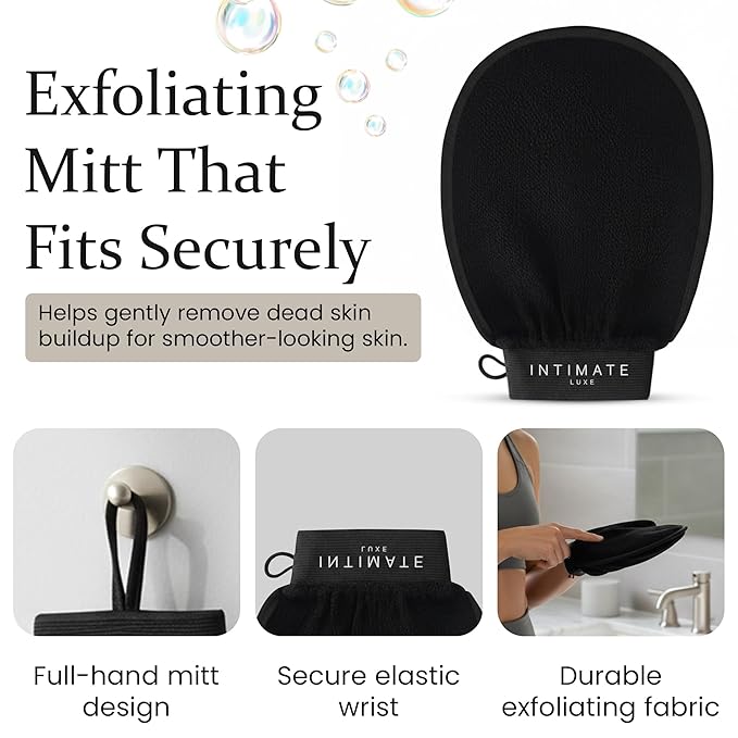 Exfoliating Mitt – Reusable Physical Exfoliating Glove - Image 4
