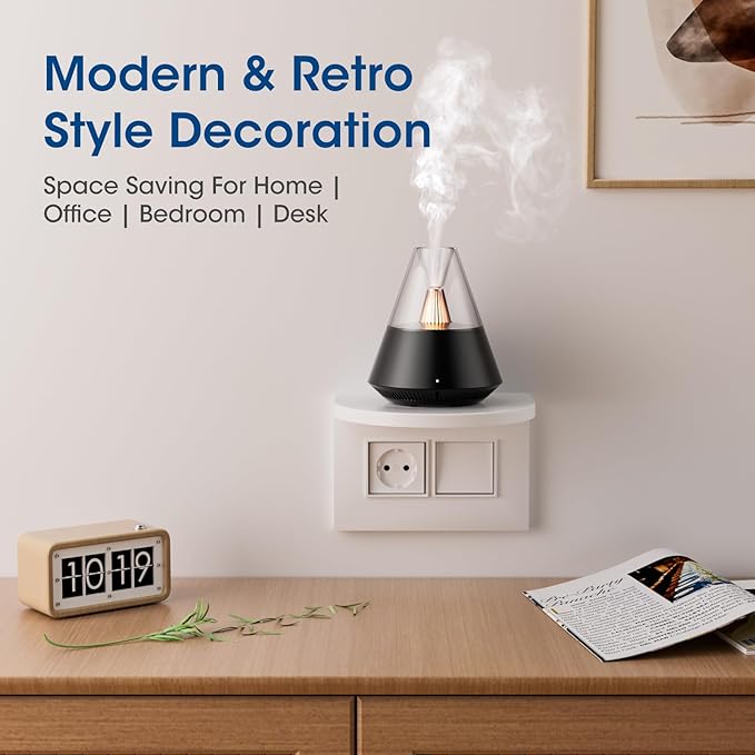 Ultrasonic Essential Oil Diffuser, 150ML Modern Aromatherapy Diffuser - Image 5