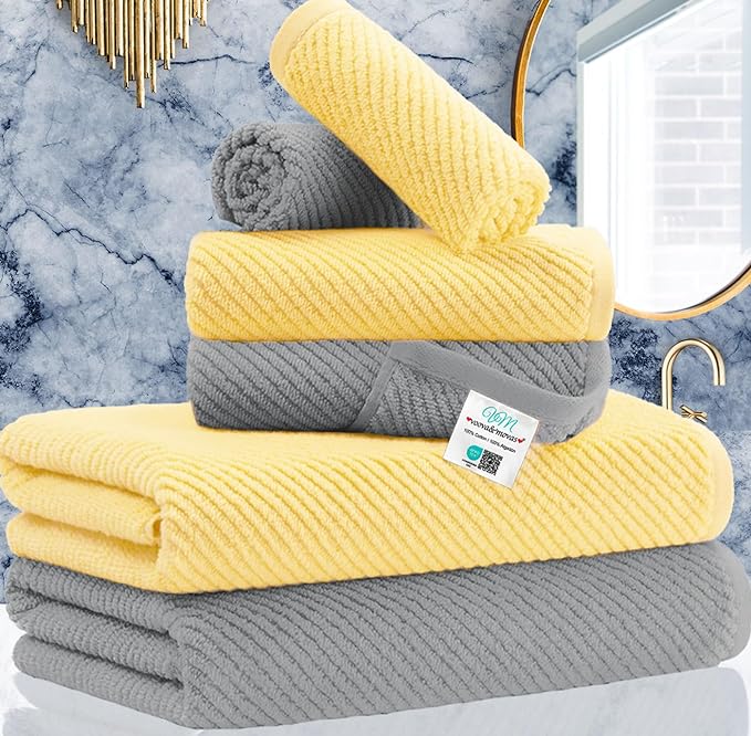 VOOVA & MOVAS Towels for Bathroom, Bath Towels by VOOVAMOVAS