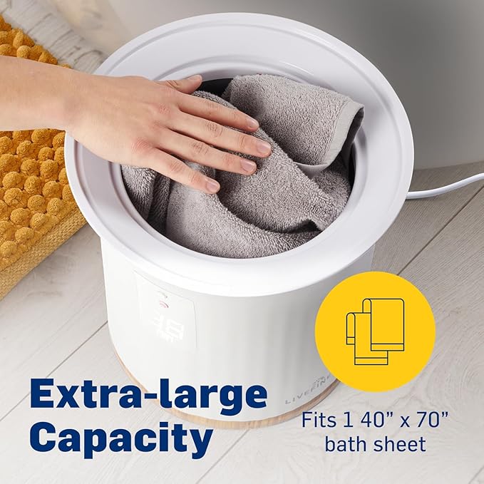 Live Fine Towel Warmer | Bucket Style Luxury Heater - Image 2