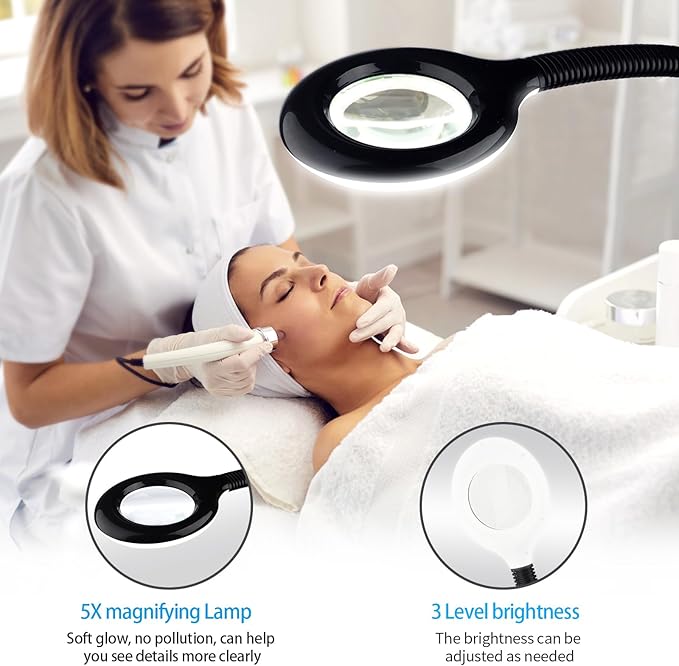 Professional Facial Steamer on Wheels, 2-in-1 Facial Steamers - Image 5