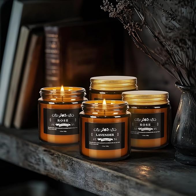 24 Packs Scented Candles for Home, 3.05oz，Soy Wax Aromatherapy Candles - Image 6