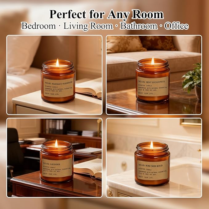 Scented Candles for Home, 12 Pack Aromatherapy Candles for Home Scented - Image 6