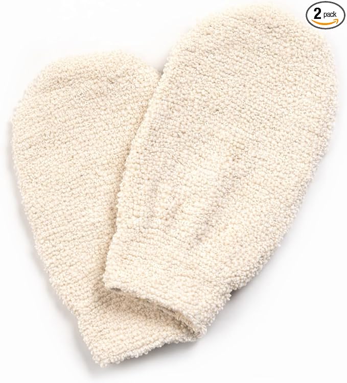 Exfoliating Gloves for Body Scrubber by Daifanni