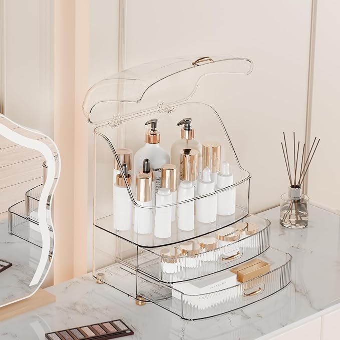 Makeup Organizer Countertop Vanity - Image 3