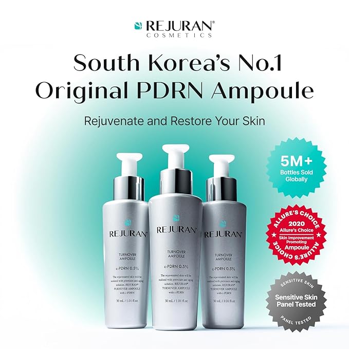 REJURAN® Turnover Ampoule, c-PDRN® – Original Salmon DNA PDRN Face Serum - Image 2