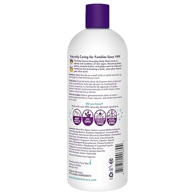Fairy Tales Daily Cleanse Kids Body Wash | Kids Soap - Image 2