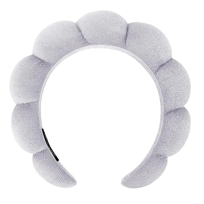 Spa Headbands for Washing Face Makeup Skin Care Women Bubble Facial Beauty by TYSSELY