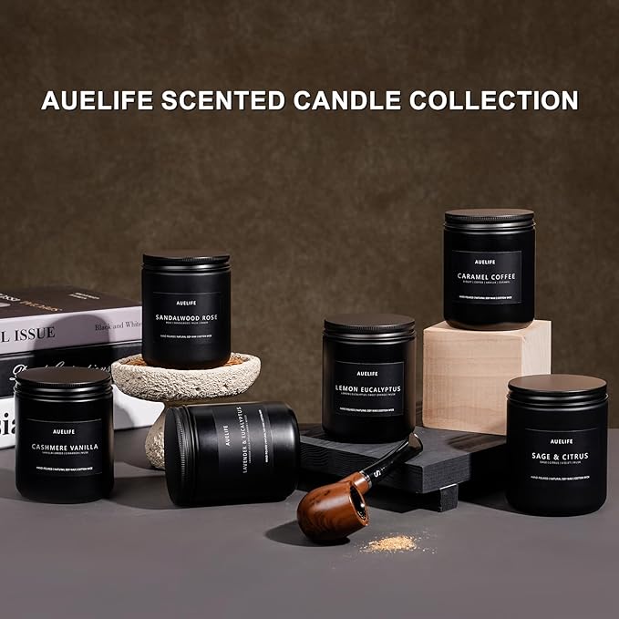 Caramel Coffee Candle | Men Scented Candles - Image 5