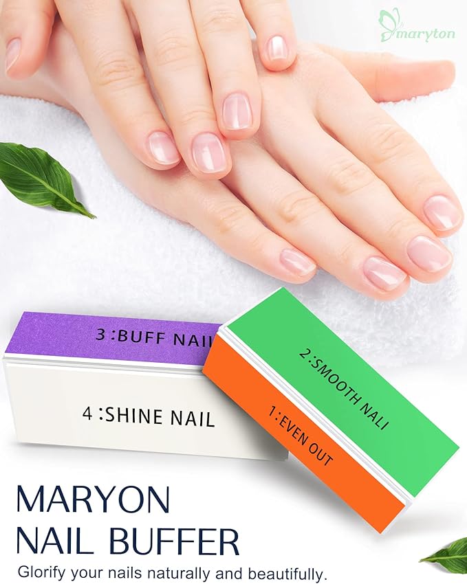 Maryton Professional Nail Buffer Block - Image 7