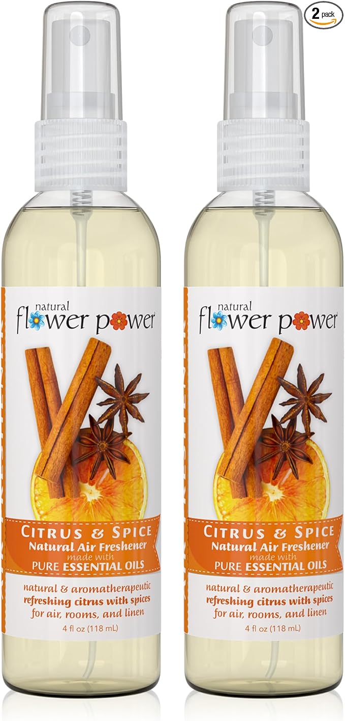 Natural Flower Power Air Freshener Spray by NaturalFlowerPower