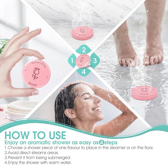 30 Pack Shower Steamers for Women Gift Set, Shower Bath Bombs - Image 5