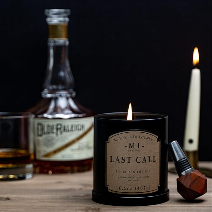Manly Indulgence Last Call Scented Candles - Image 6