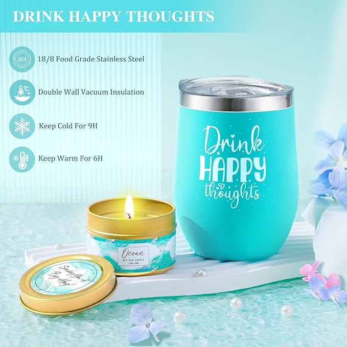 LUCOTIYA Birthday Gifts for Women Self Care Gifts Get Well Soon Gifts, Ocean - Image 4