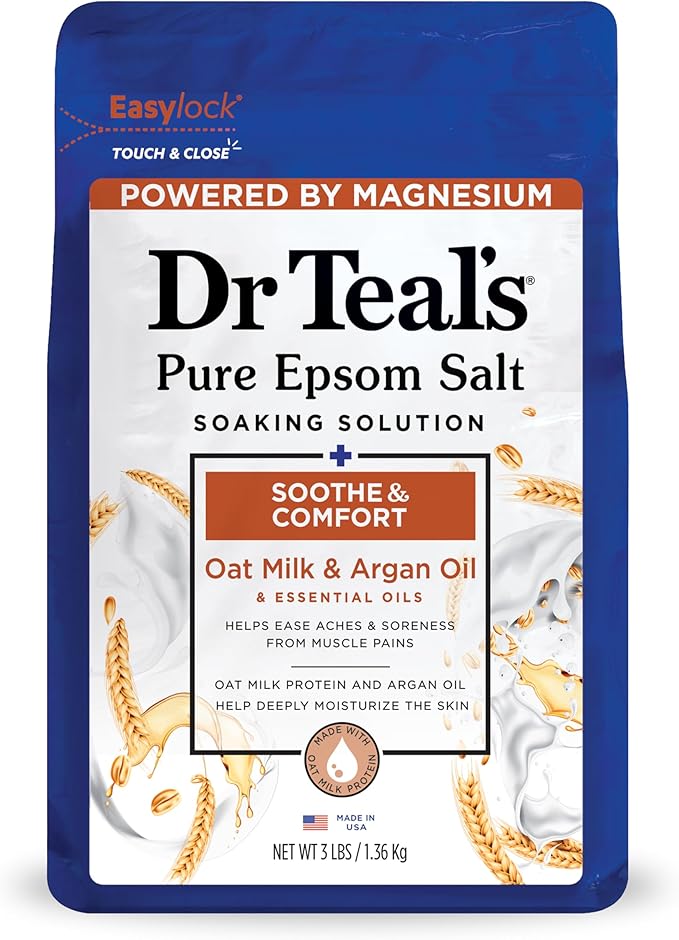 Dr Teal's Epsom Salt Magnesium Soak, Soothe & Comfort by DrTeals