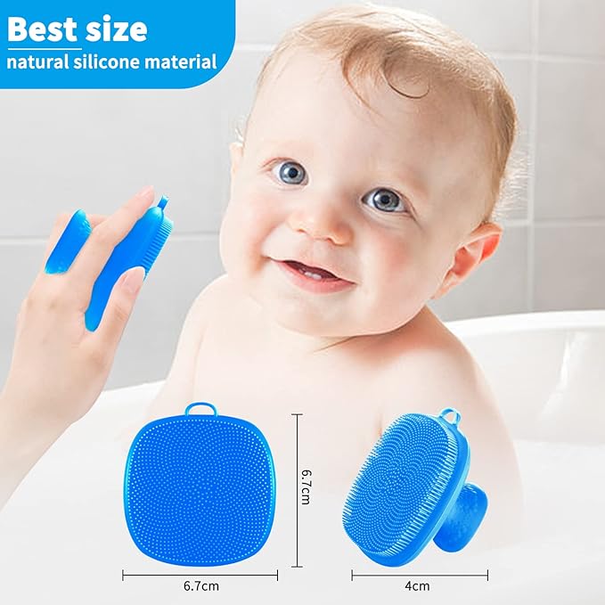 Silicone Face Scrubber for Men Facial Cleansing Brush Silicone Face Wash Brush - Image 5
