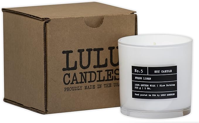 Lulu Candles | Lavender Fields | Luxury Scented Soy Jar Candle | Hand Poured in - Image 5