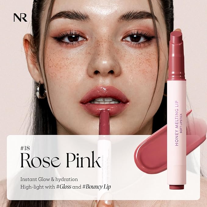 Nature Republic HONEY MELTING LIP SOFT LIP STICK, Hydrating Gloss, Moisturizing - Image 2