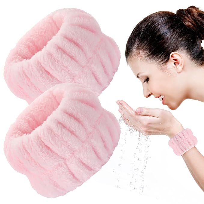 2pcs Wrist Bands for Washing Face Wash Wristbands Wrist Towels Arm Bands for by Wteehn