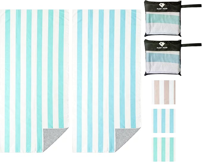 PY SUPER MODE 2 Pack Beach Towel by PYSUPERMODE