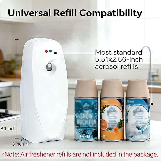 Automatic Air Freshener Dispensers, Timing Aromatherapy Diffuser - Image 3