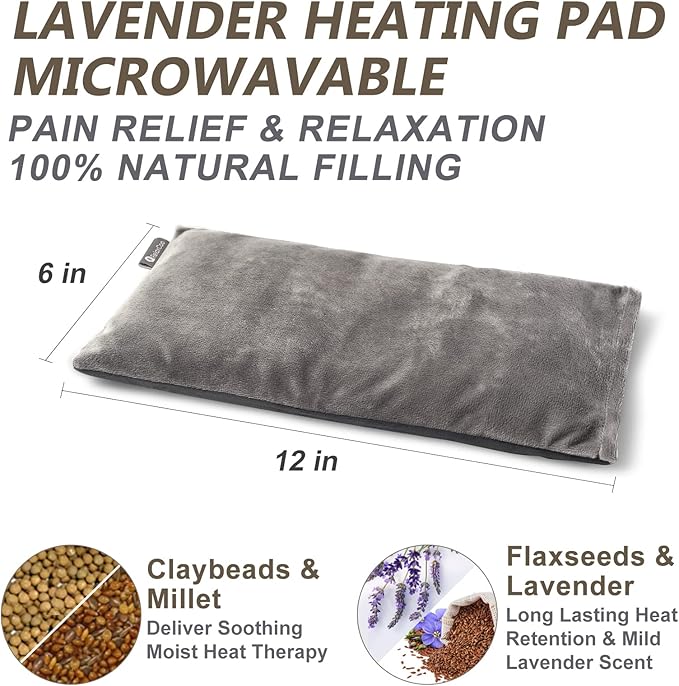 RelaxCoo Heating pad Microwavable - Image 2