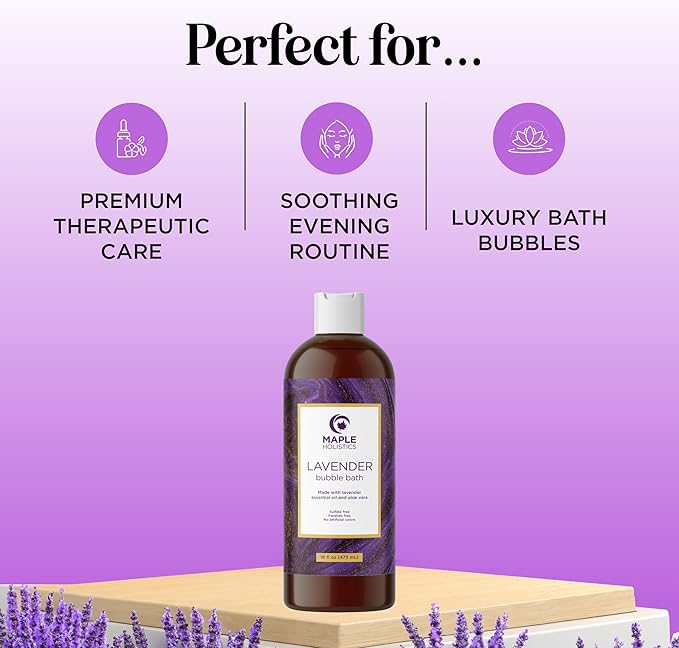 Premium Lavender Bubble Bath for Women - Image 2