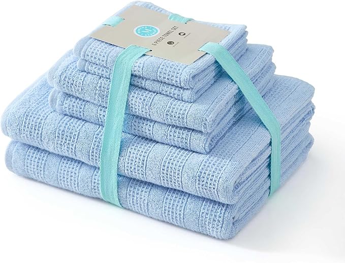 Martha Stewart - Bath Towels, Soft & Absorbent 100% Cotton Towels, Solid 500 GSM - Image 3