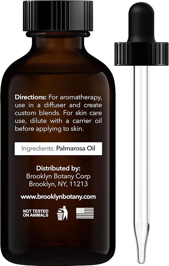 Brooklyn Botany Palmarosa Essential Oil - Image 3