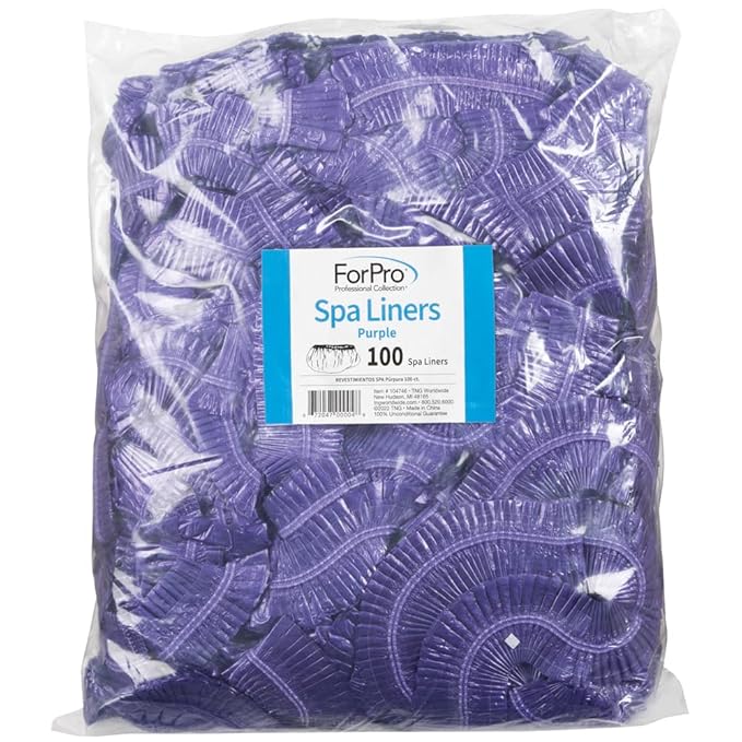 ForPro Professional Collection Spa Liners, Fit All Pedicure Spas, Disposable - Image 2