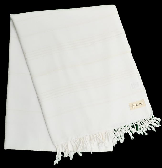Bersuse Towels Anatolia XL Beach Blanket Throw Blanket Turkish Towel 100% - Image 9