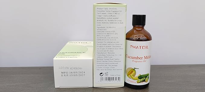 PHATOIL 3.38FL.OZ Cucumber Melon Fragrance Oils - Image 8