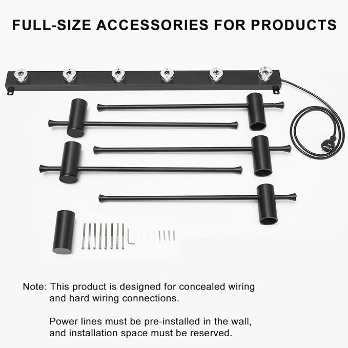Towel Warmer Rack, Heated Towel Bar - Image 6
