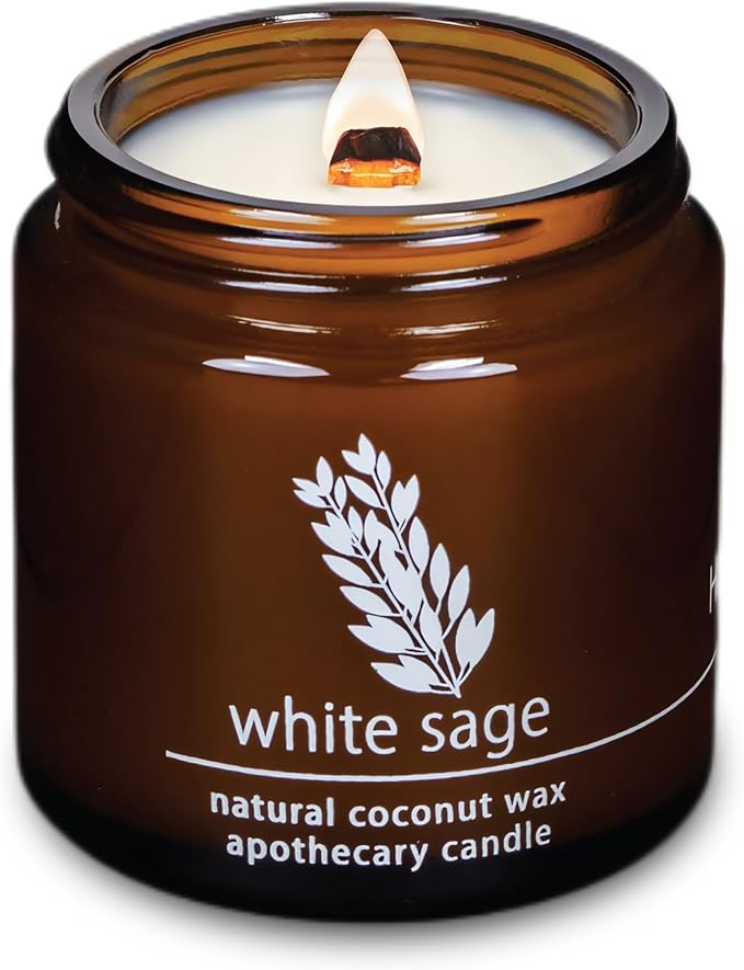Hemlock Park Crackling Wood Wick Candle Handcrafted by HemlockPark