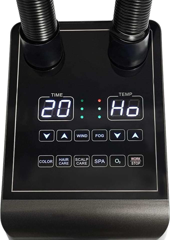 800W Nano Hooded Hair Steamer, Professional Micro Mist Hair Care Steamer - Image 8