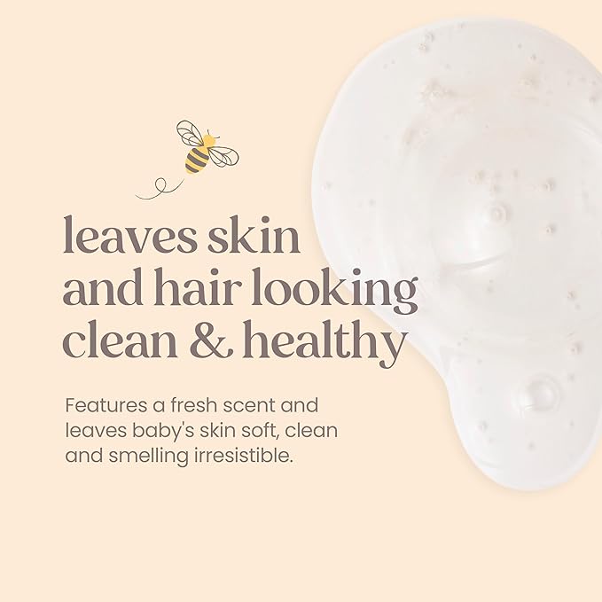 Burt's Bees Baby Bubble Bath, Original Scent, Tear Free Baby Wash - Image 2