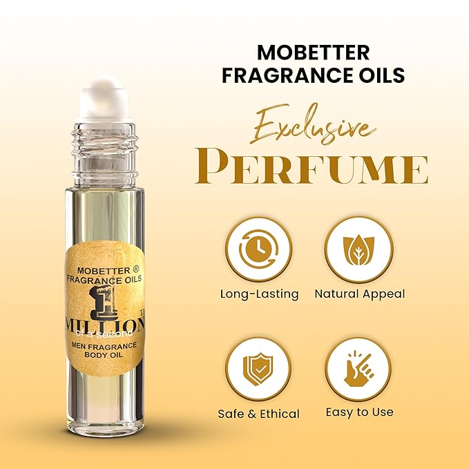 MOBETTER FRAGRANCE OILS 1 Millionth of a Second Men Body Oil - Image 2