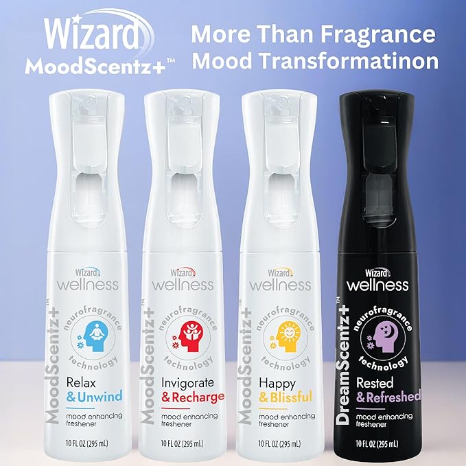 Wizard MoodScentz™ Patented Science-Backed Mood-Enhancing Room Mist, - Image 9