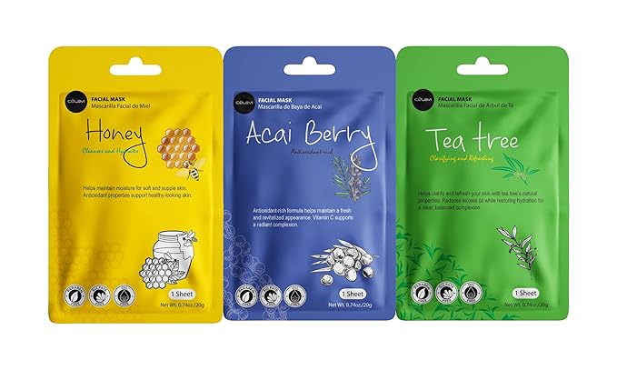 Celavi Essence Facial Sheet Face Mask Variety Set Classic Authentic Korean - Image 9