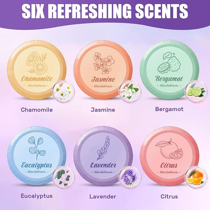 Shower Steamers, 12 Packs Shower Bombs - Image 2