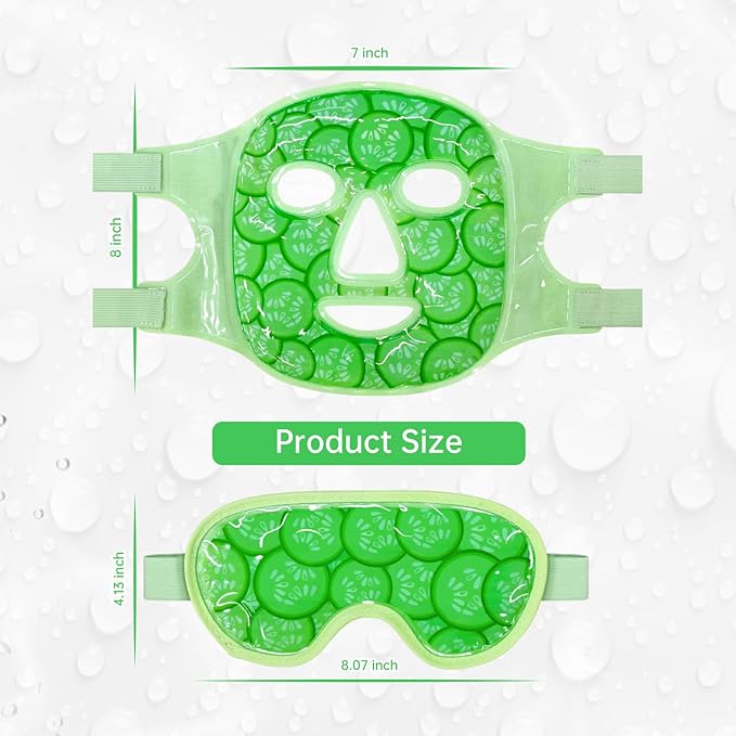 ZNÖCUETÖD Face Eye Mask Ice Pack - Image 8