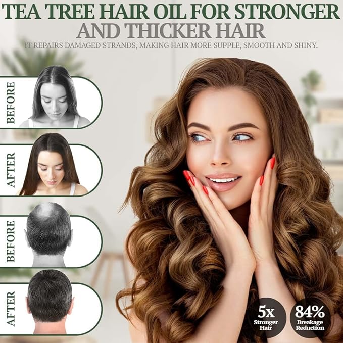Fiora Naturals Tea Tree Essential Oil Blend, Soothing Moisturizer - Image 6