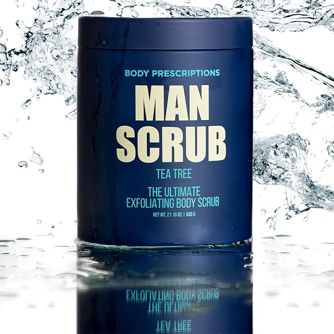 Body Prescriptions Men’s Exfoliating Body Scrub – Ultimate Skin Cleansing Wash - Image 5