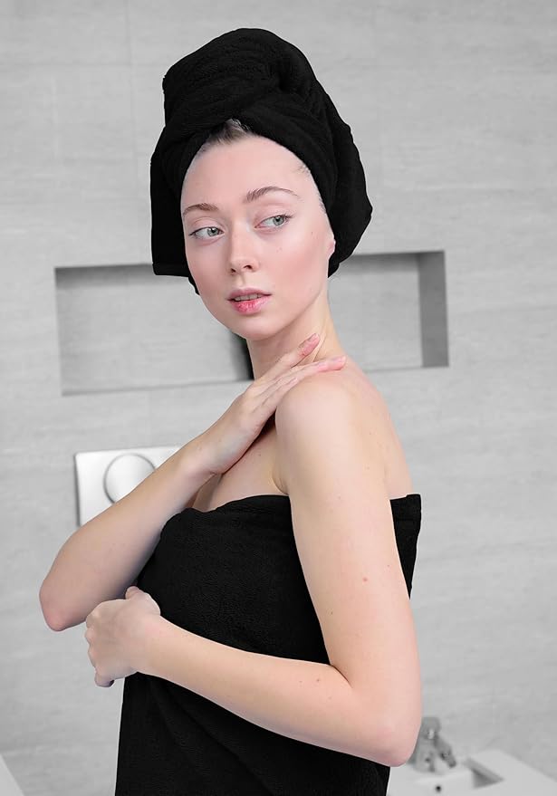 Avalon Towels Bath Towels Set of 4, Size 30 x 60 Inches, Highly Soft and - Image 2