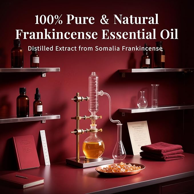 SU JUABA Frankincense Essential Oil 4 Fl Oz, 100% Pure Frankincense Oil - Image 5