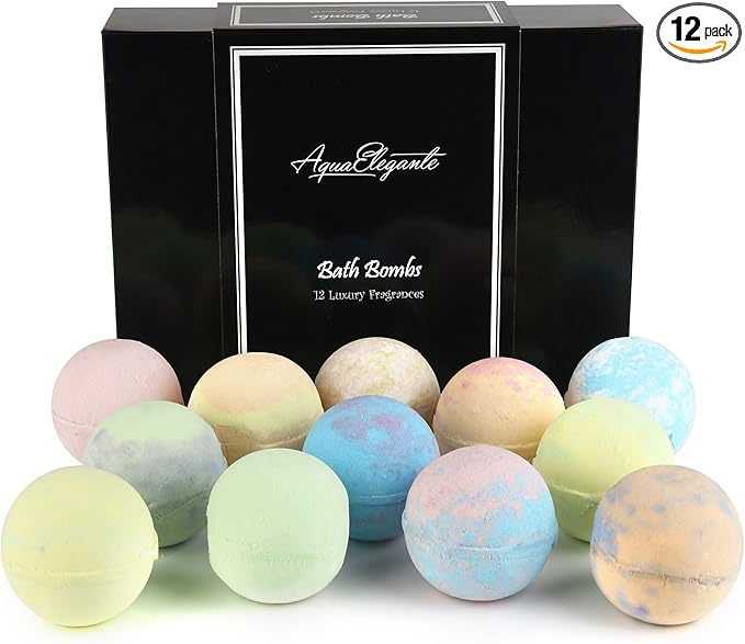 Luxury Bath Bombs for Women by AquaElegante