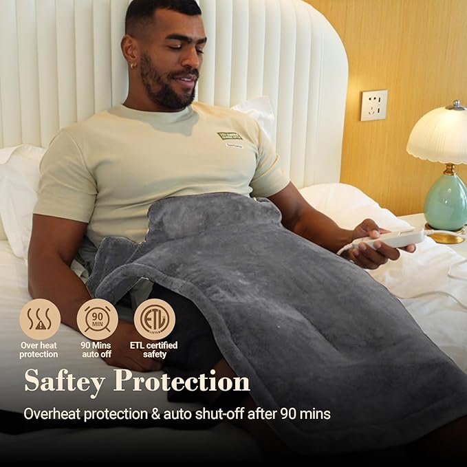 COMFIER Large Heating Pad for Back, FSA Eligible HSA Heating Pad for Neck and - Image 4