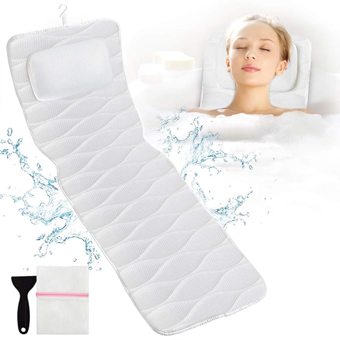OMYSTYLE Full Body Bath Pillow, Bath Pillows by OMYSTYLE